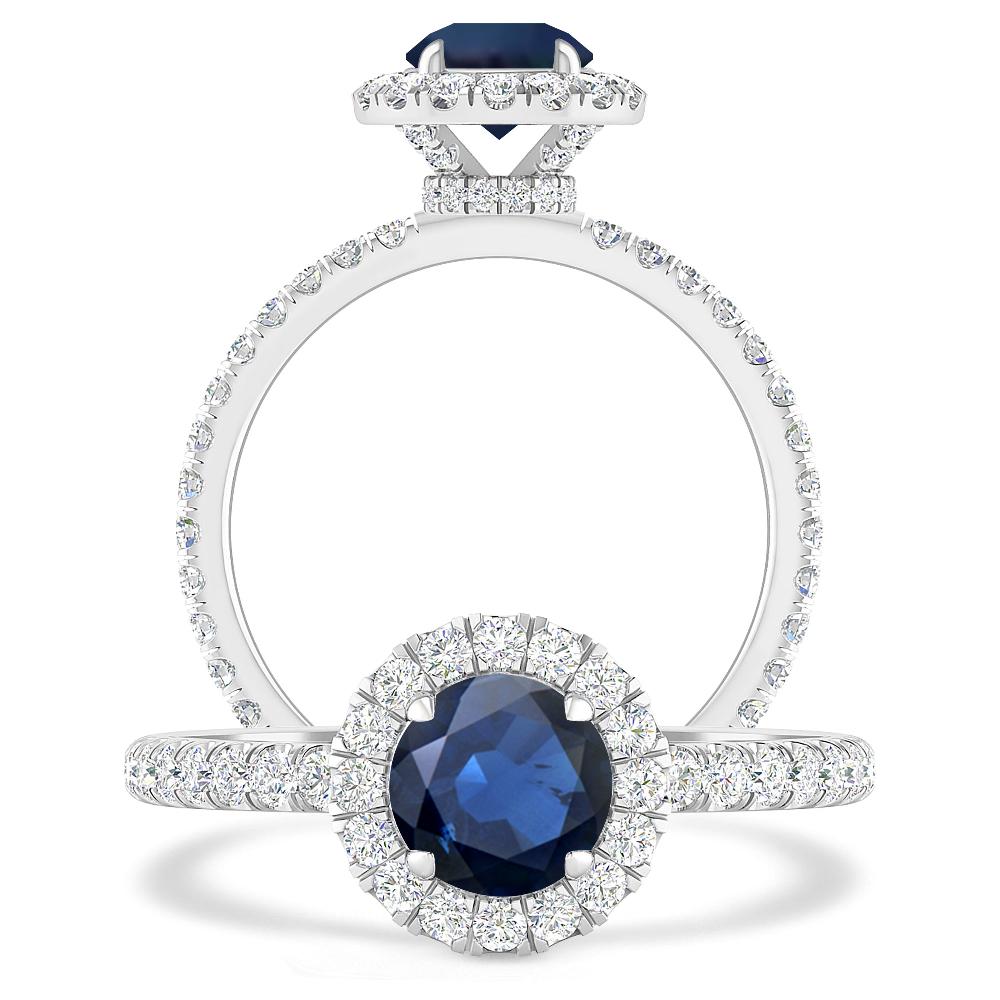 White Gold - Sapphire