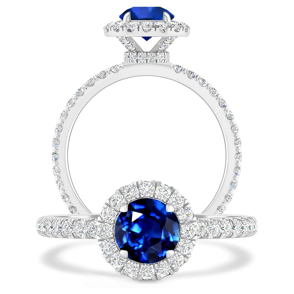 White Gold - Sapphire