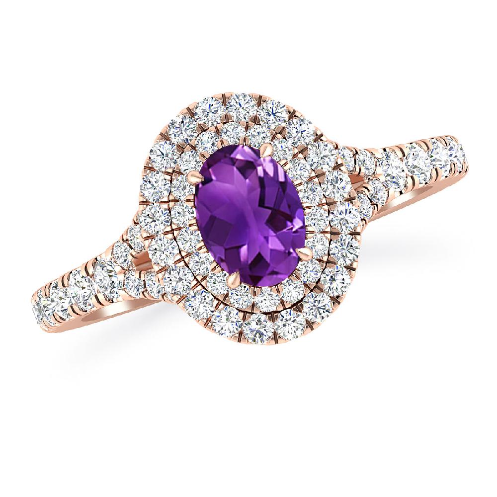 Rose Gold - Amethyst