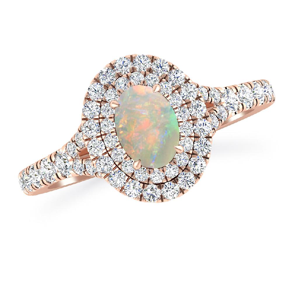 Rose Gold - Opal