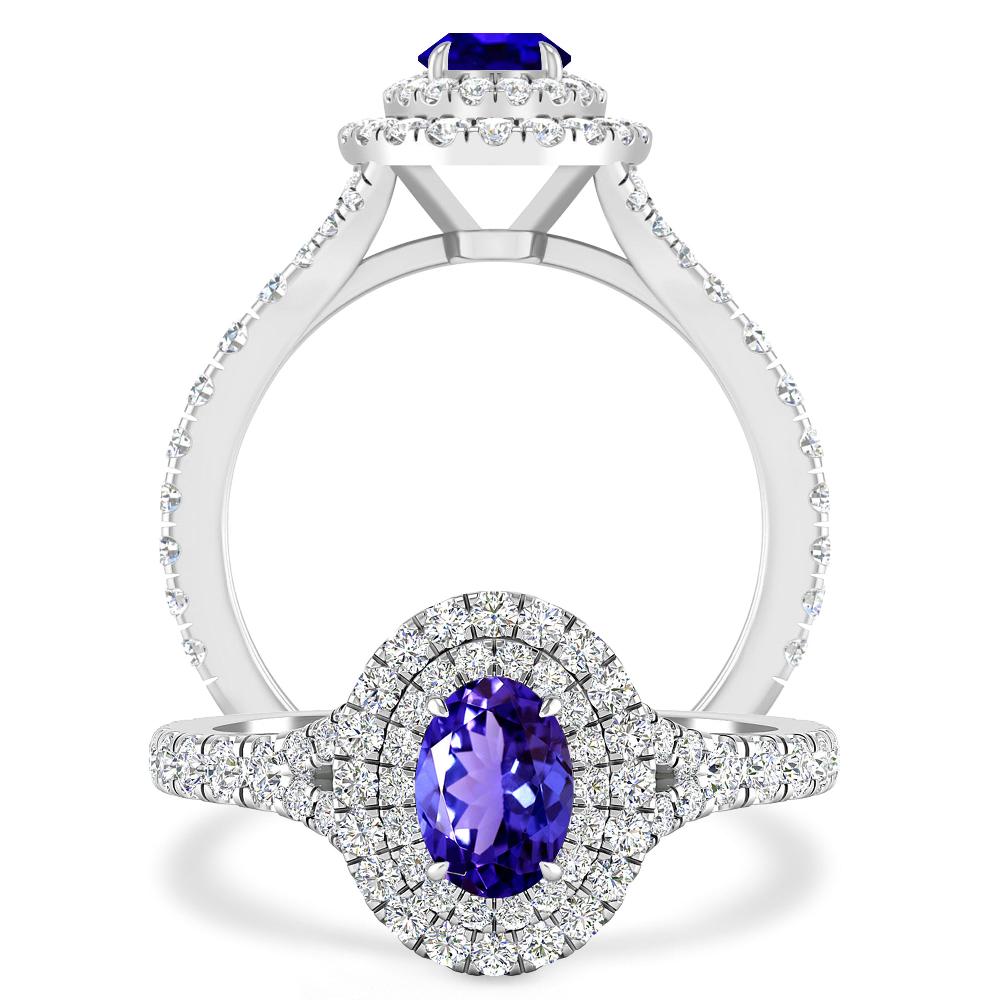 White Gold - Tanzanite