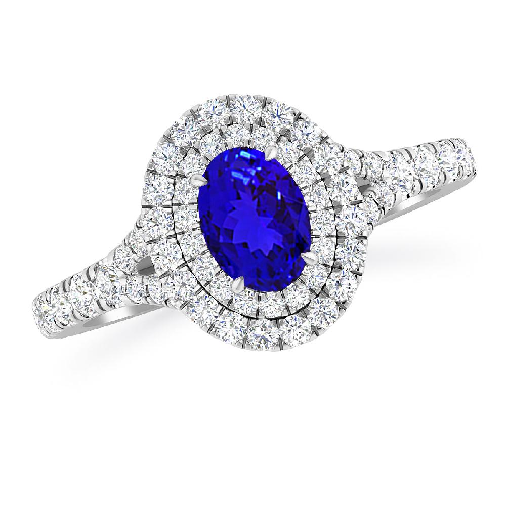 White Gold - Tanzanite