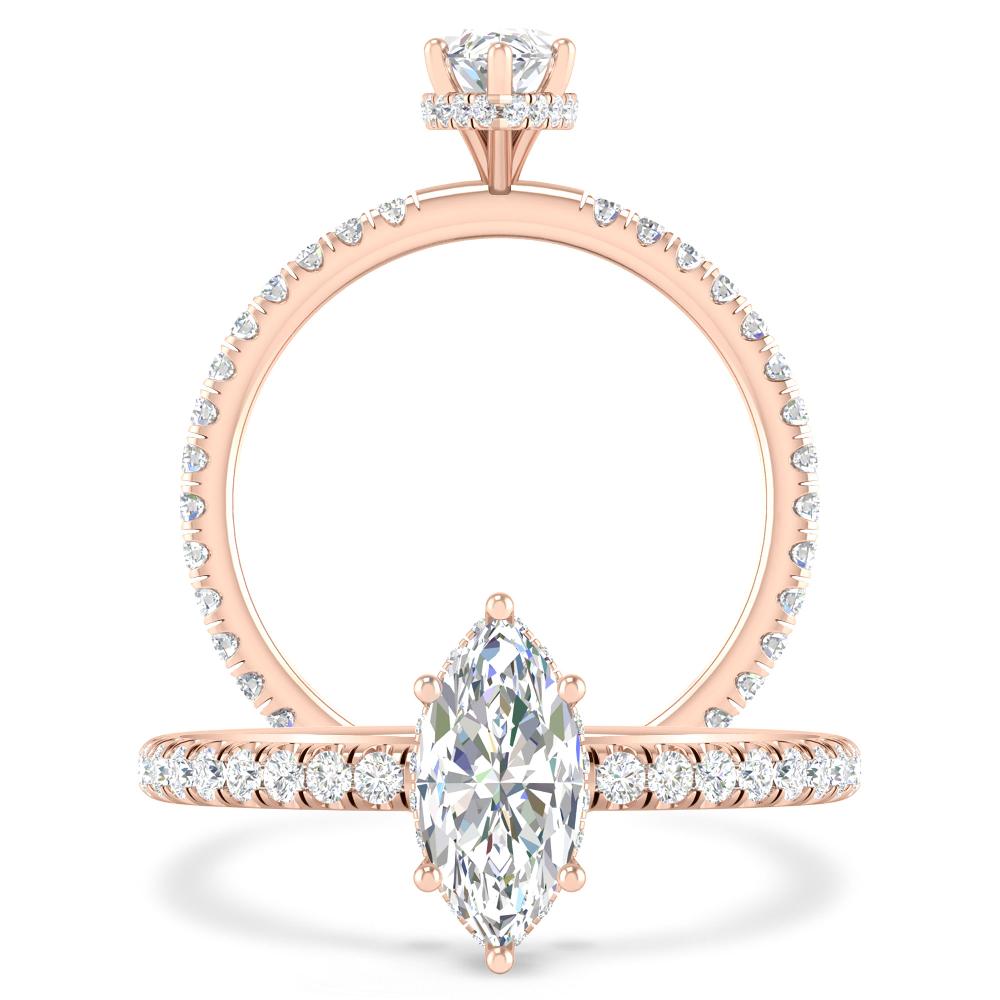 Rose Gold - Diamond