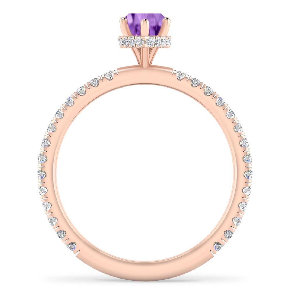 Rose Gold - Amethyst