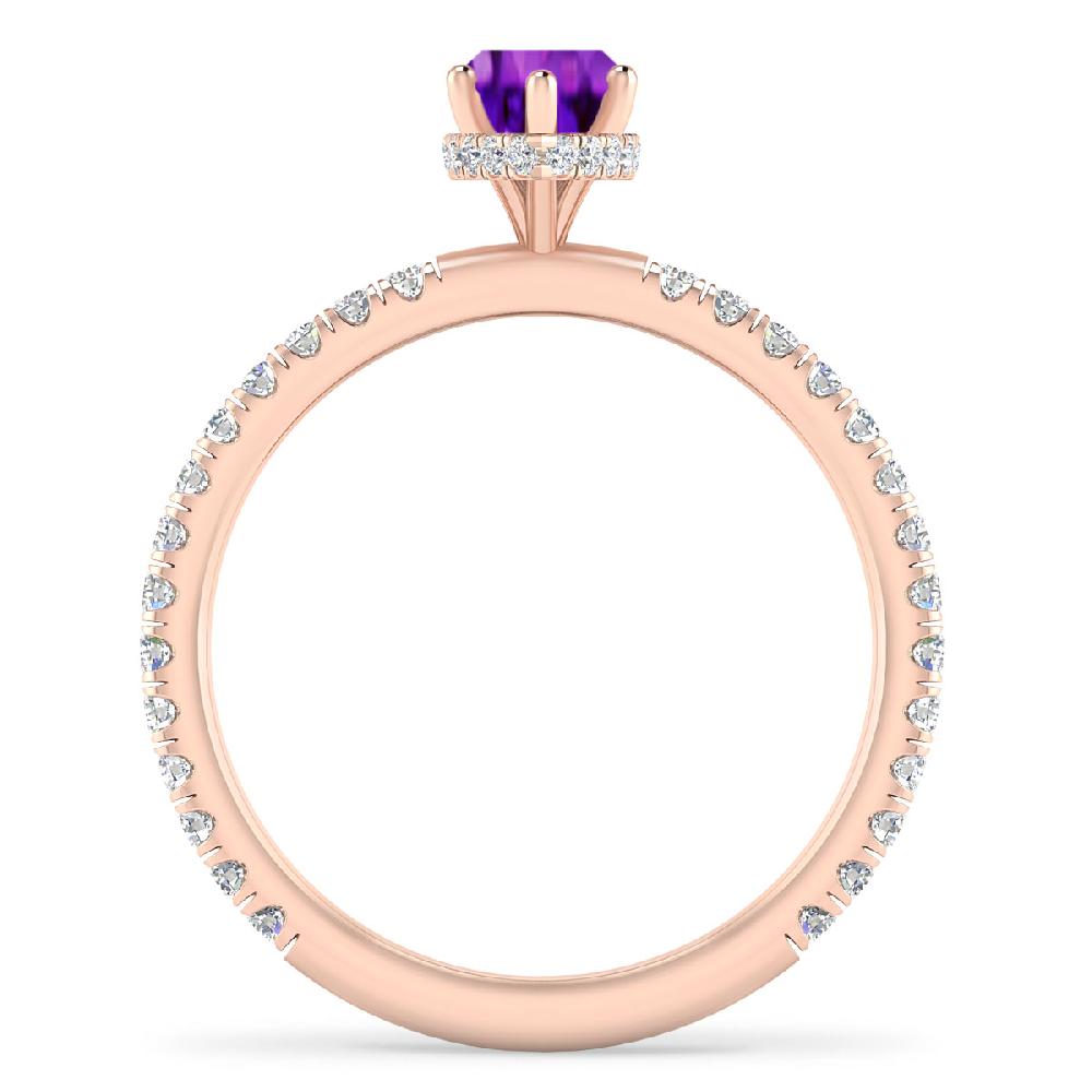 Rose Gold - Amethyst