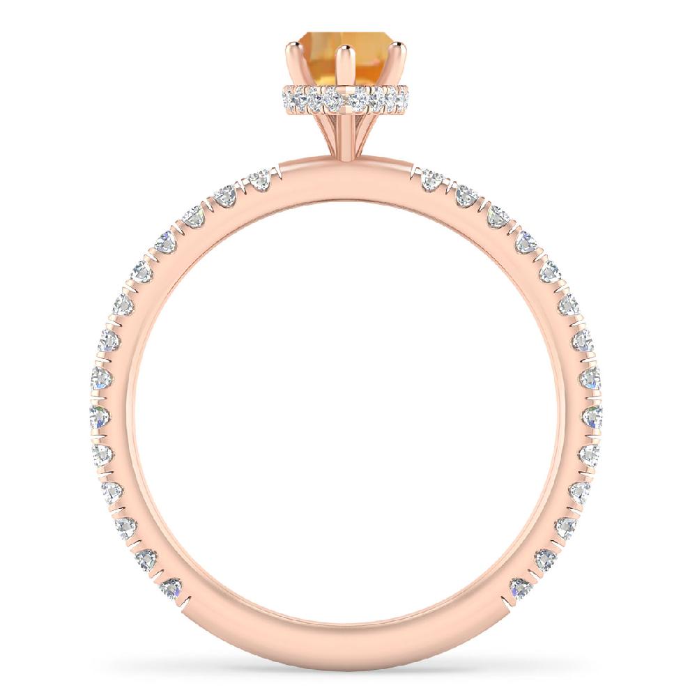 Rose Gold - Citrine