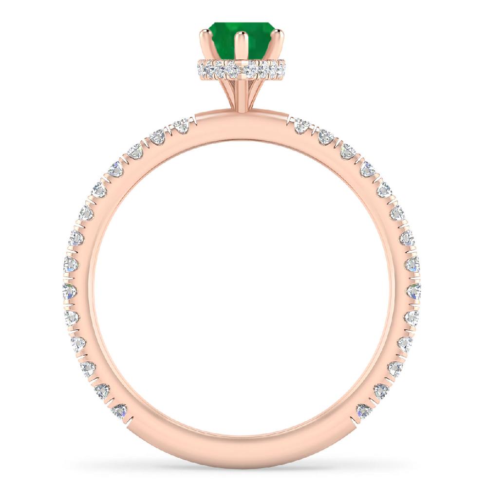 Rose Gold - Emerald