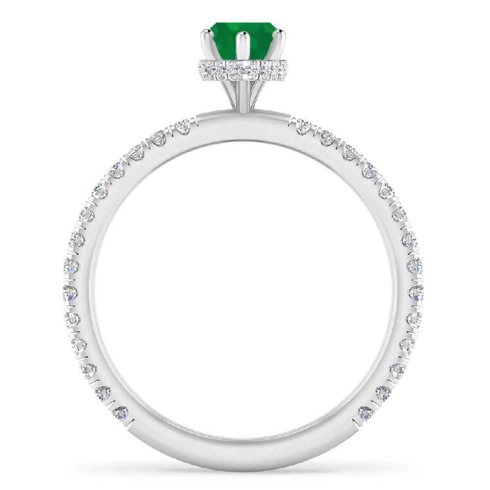 White Gold - Emerald