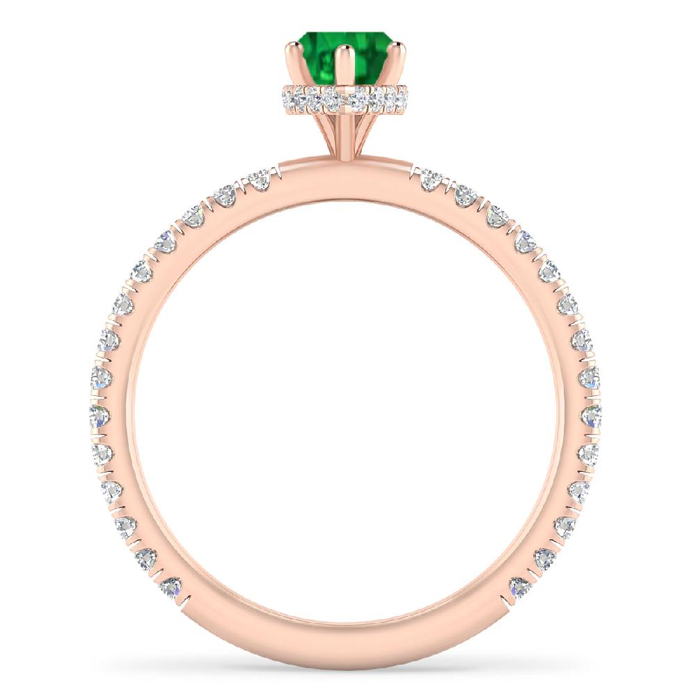 Rose Gold - Emerald