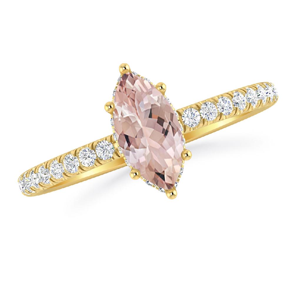 Yellow Gold - Morganite