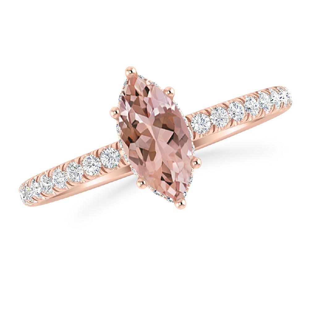 Rose Gold - Morganite