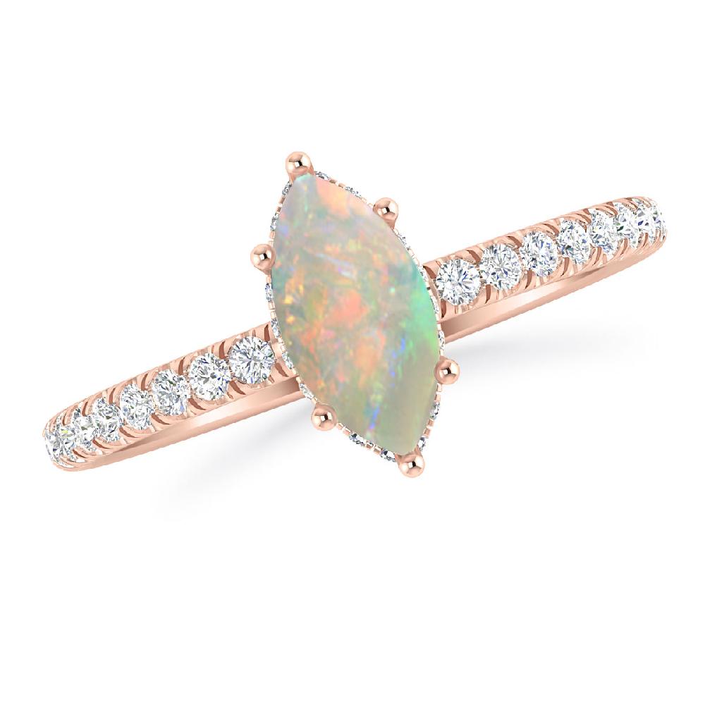 Rose Gold - Opal