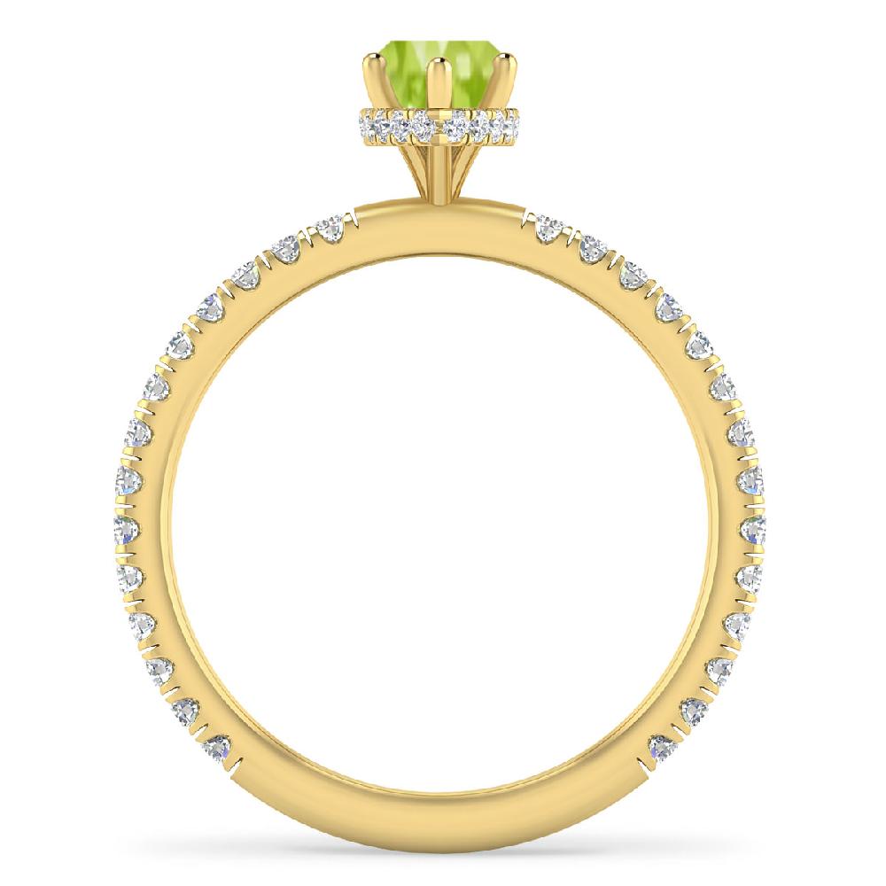 Yellow Gold - Peridot