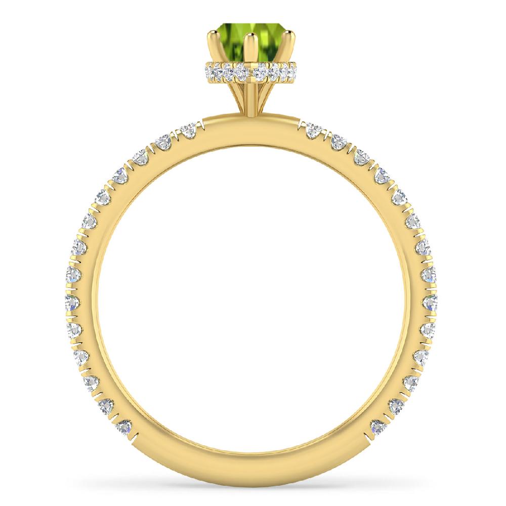 Yellow Gold - Peridot