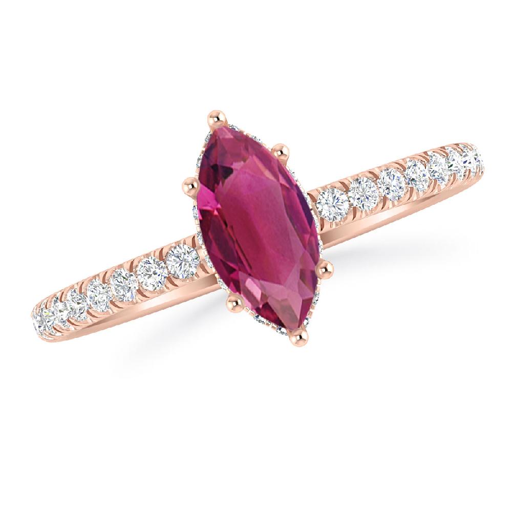 Rose Gold - Pink Tourmaline