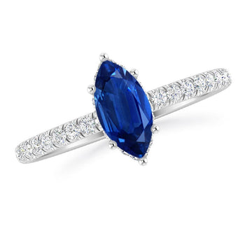 White Gold - Sapphire