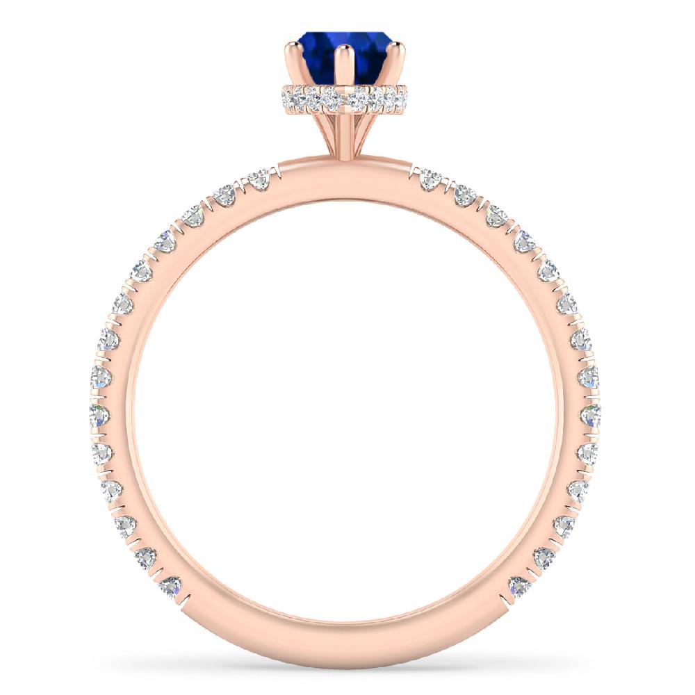 Rose Gold - Sapphire