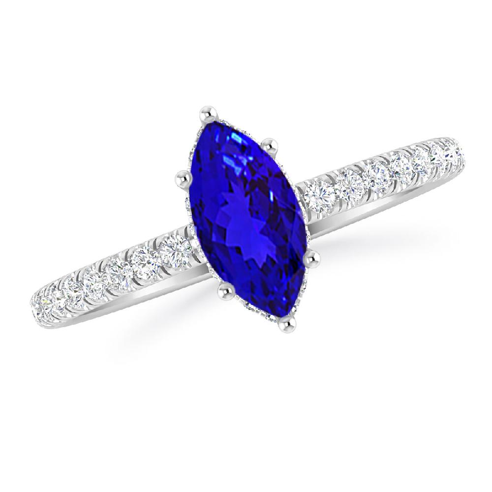 White Gold - Tanzanite