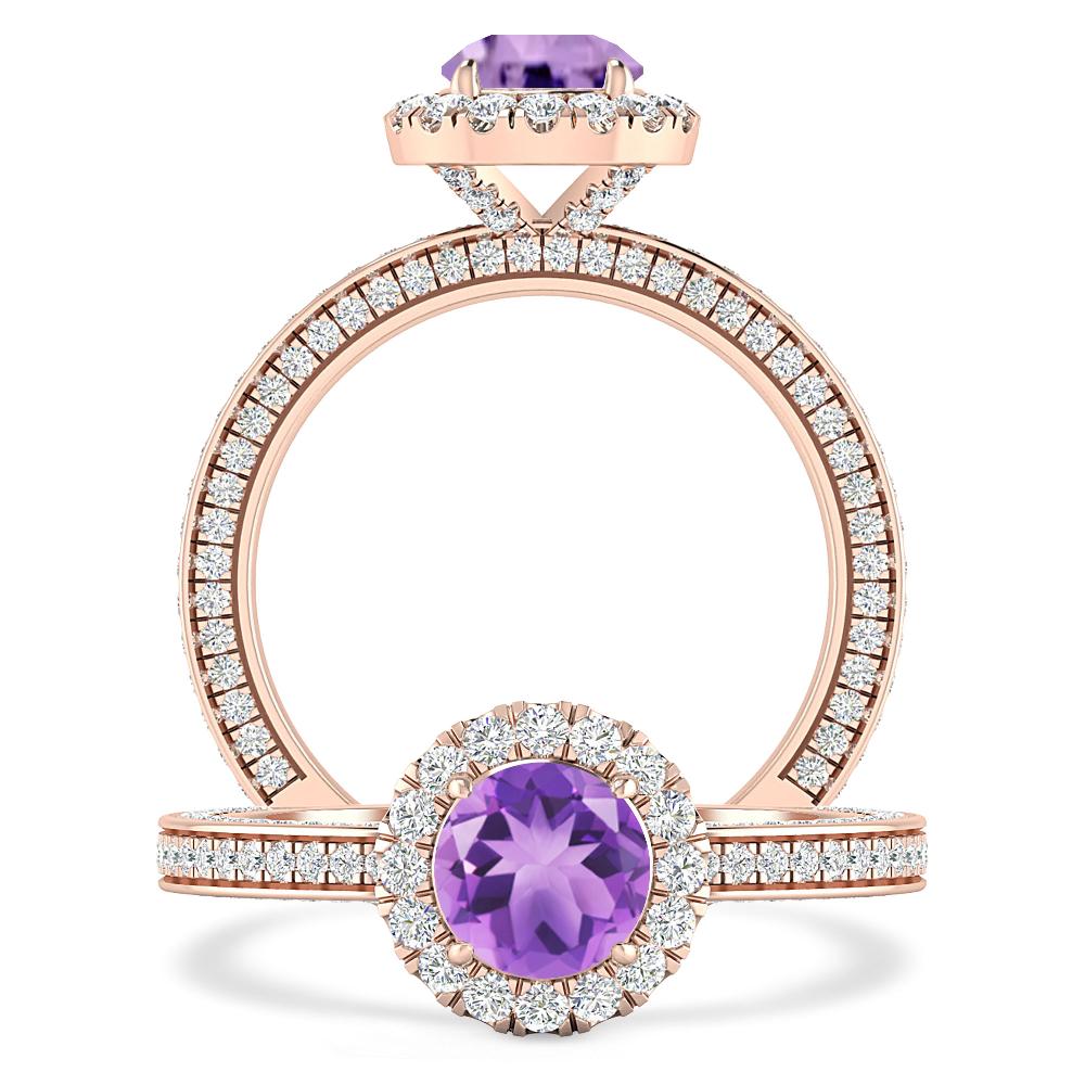 Rose Gold - Amethyst