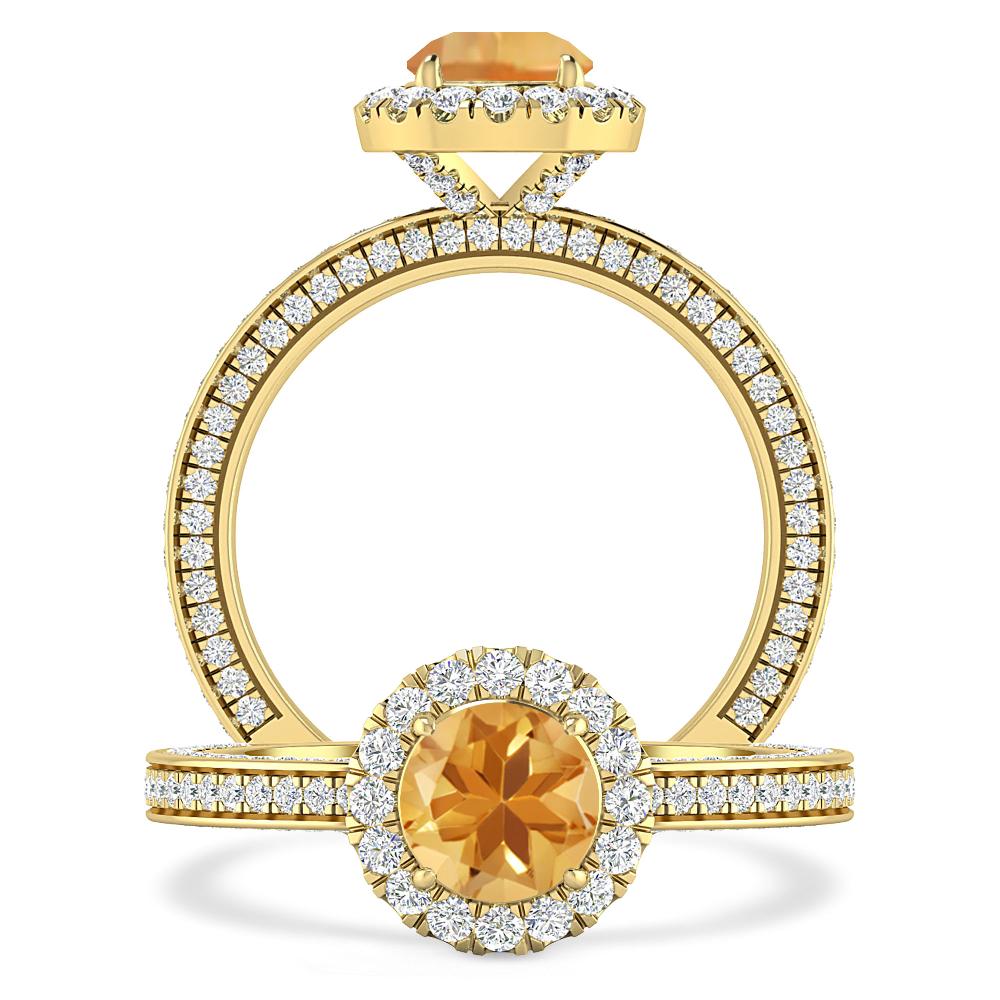 Yellow Gold - Citrine