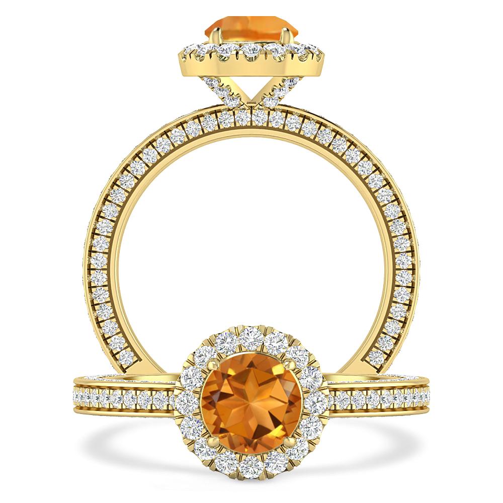 Yellow Gold - Citrine