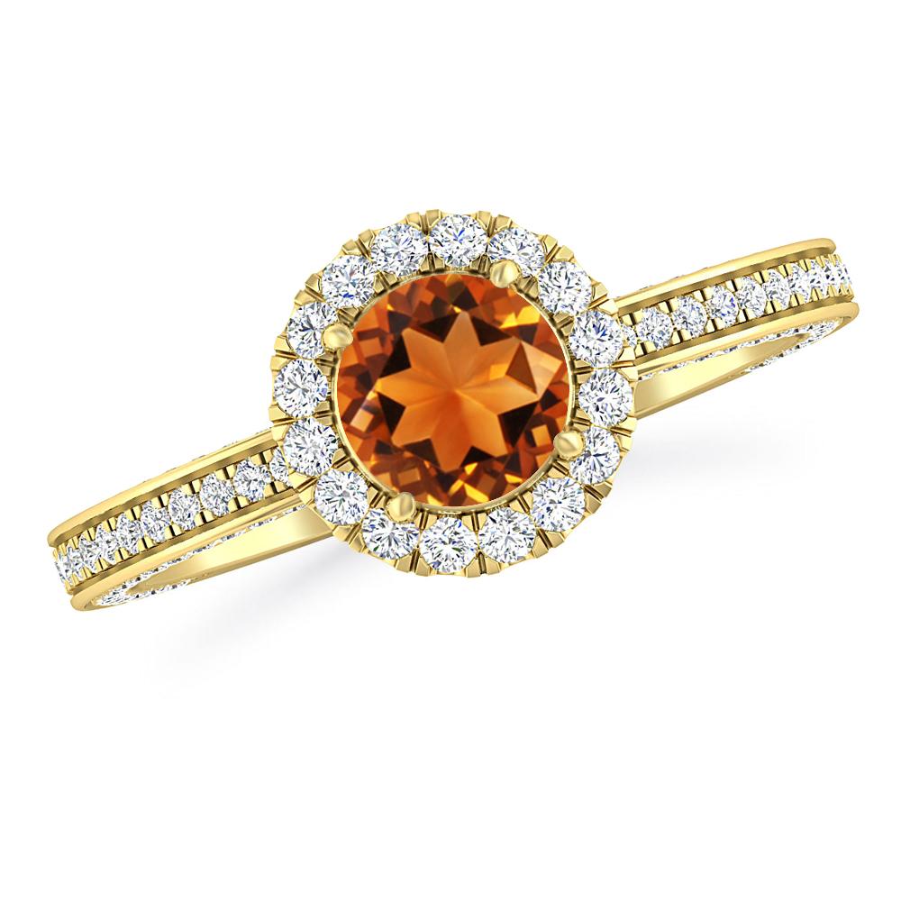 Yellow Gold - Citrine