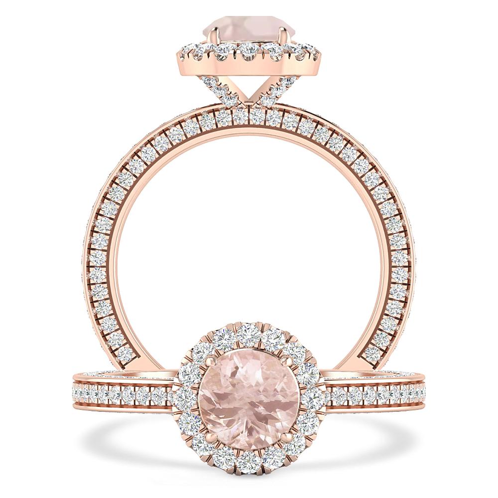 Rose Gold - Morganite