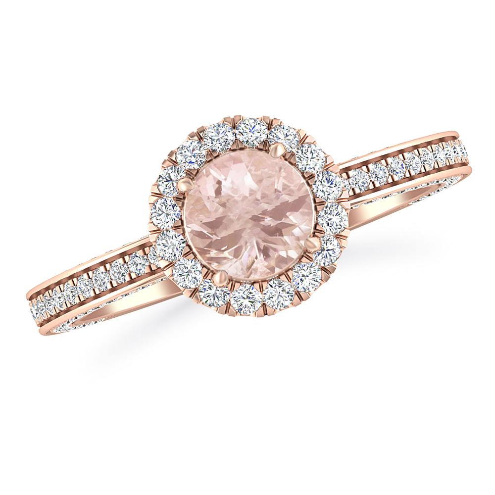 Rose Gold - Morganite