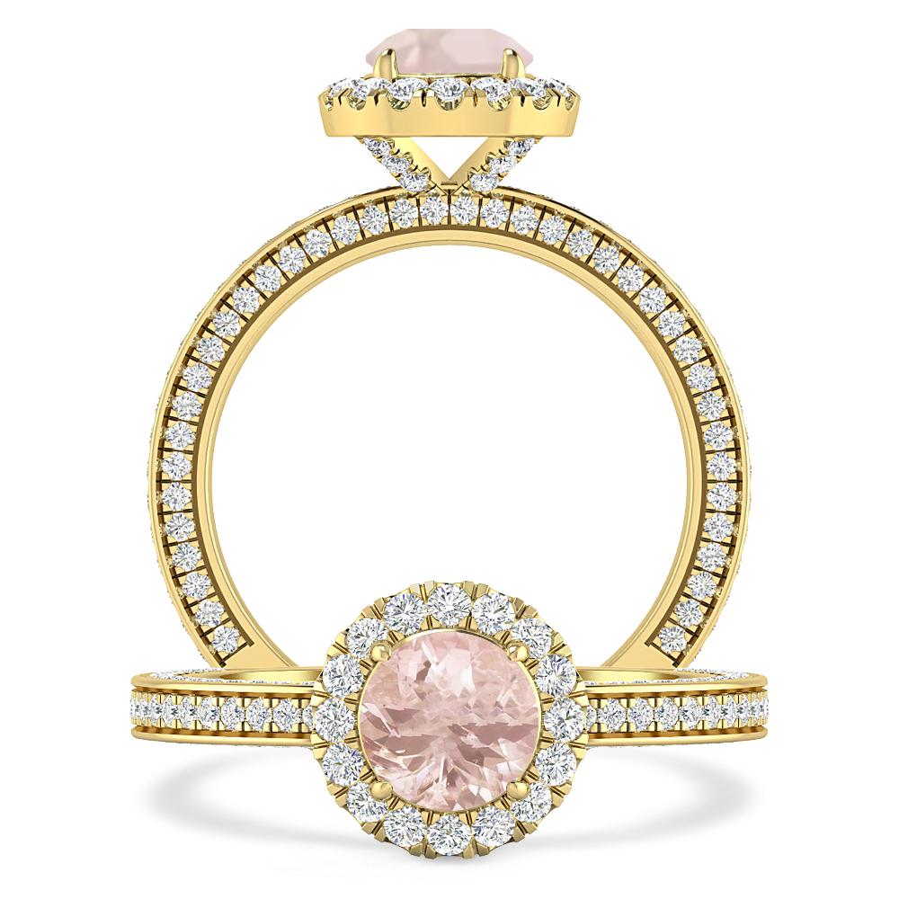 Yellow Gold - Morganite