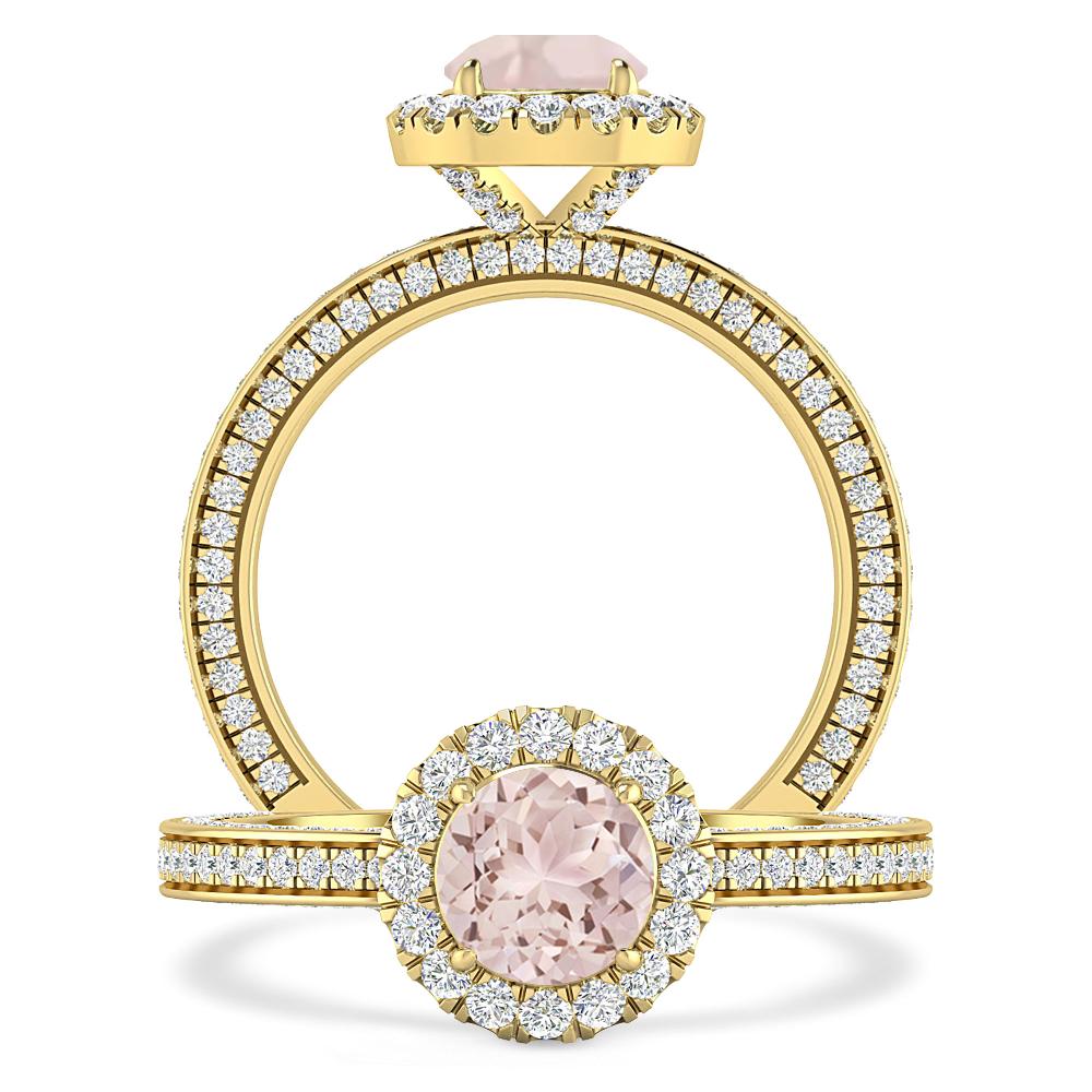 Yellow Gold - Morganite