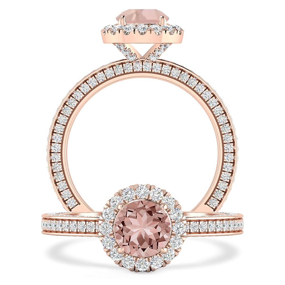 Rose Gold - Morganite