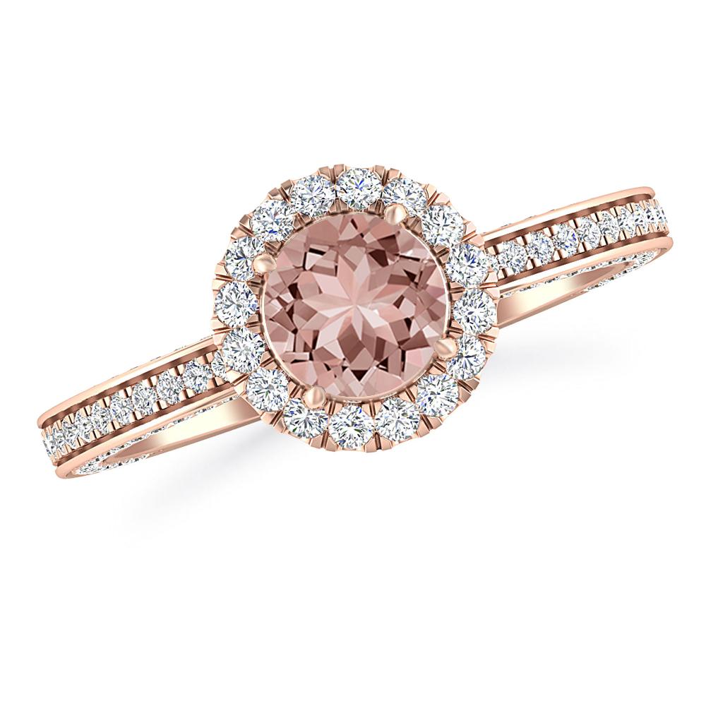 Rose Gold - Morganite