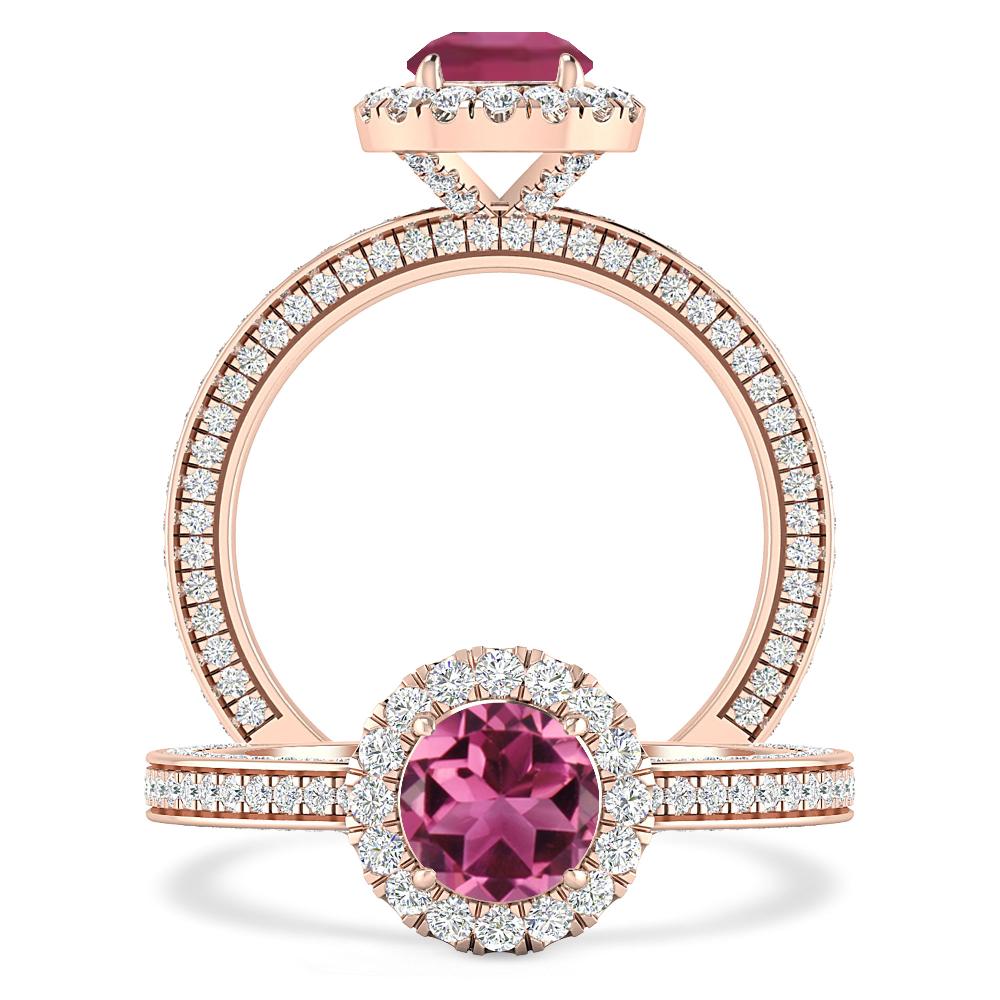 Rose Gold - Pink Tourmaline