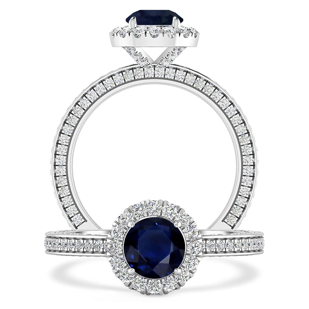 White Gold - Sapphire