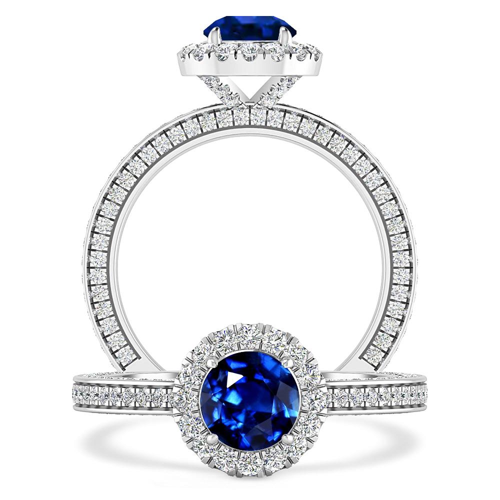 White Gold - Sapphire