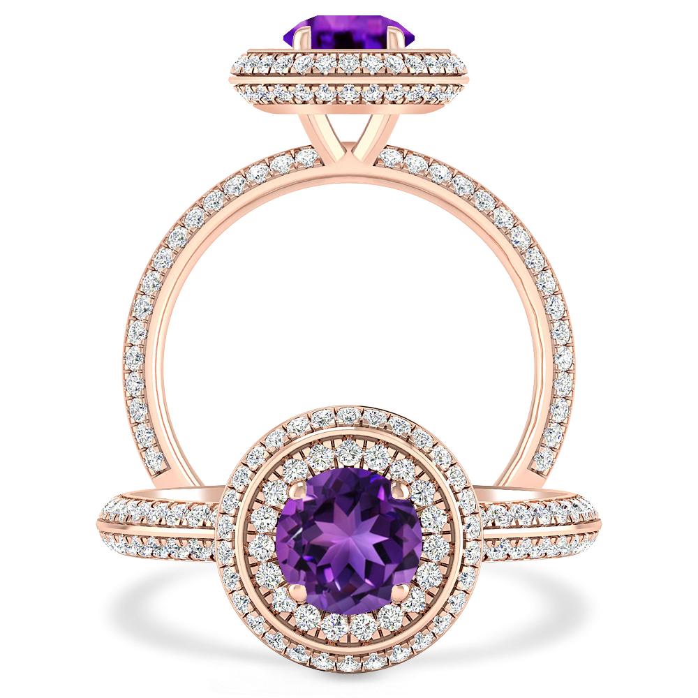 Rose Gold - Amethyst