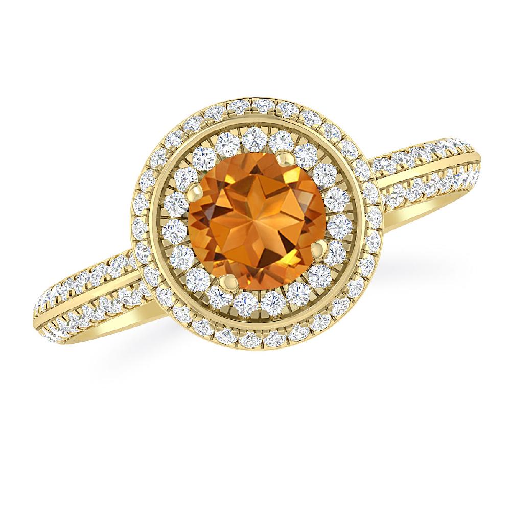 Yellow Gold - Citrine