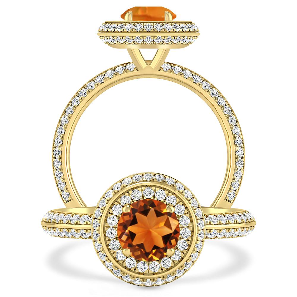 Yellow Gold - Citrine