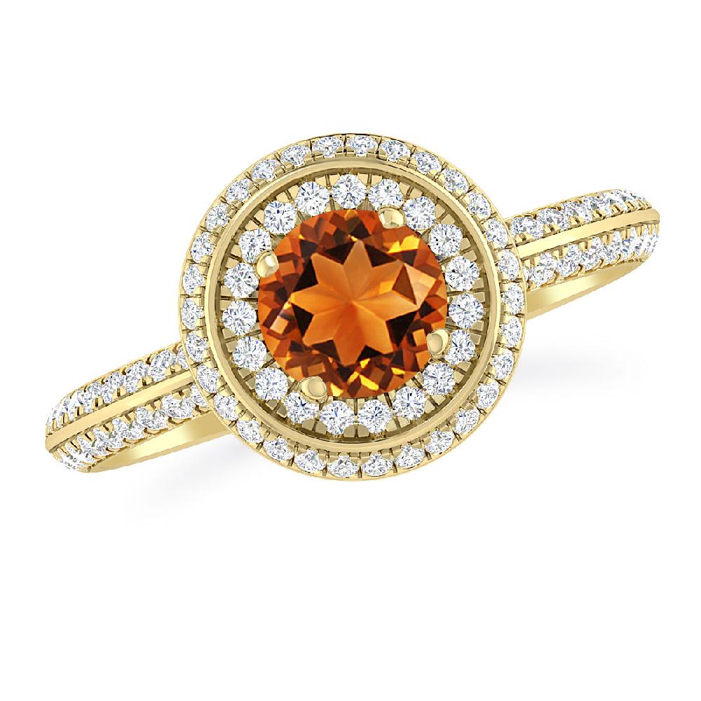 Yellow Gold - Citrine