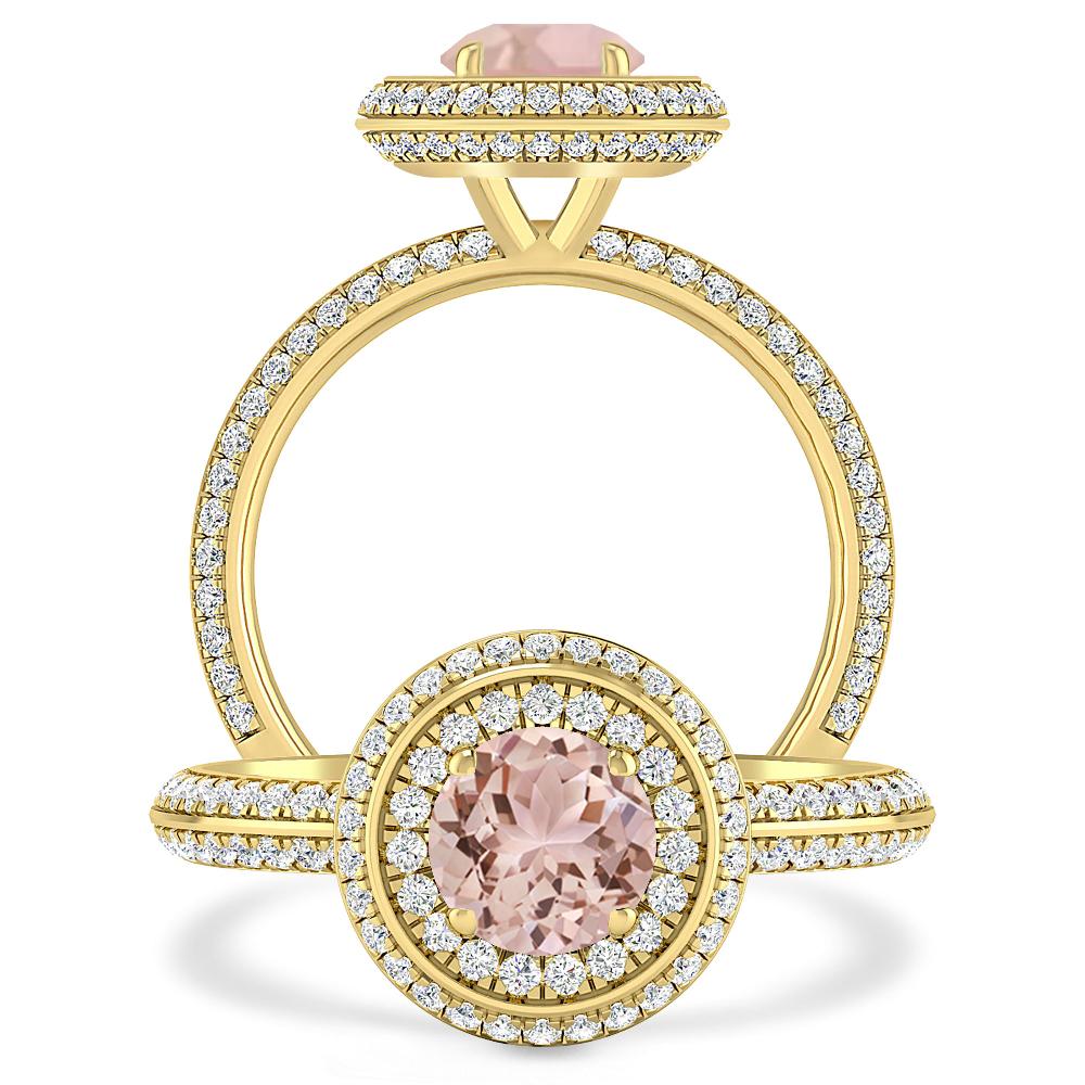 Yellow Gold - Morganite