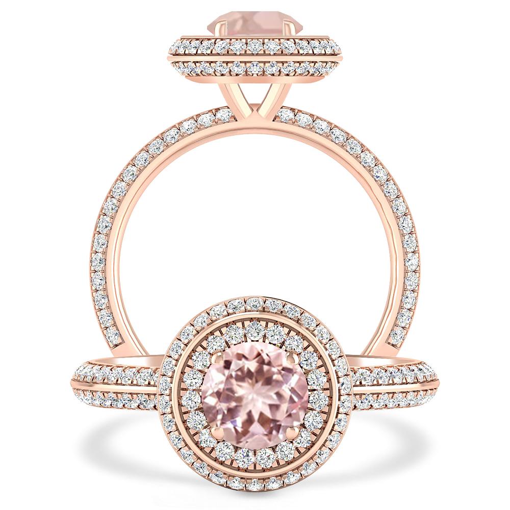 Rose Gold - Morganite