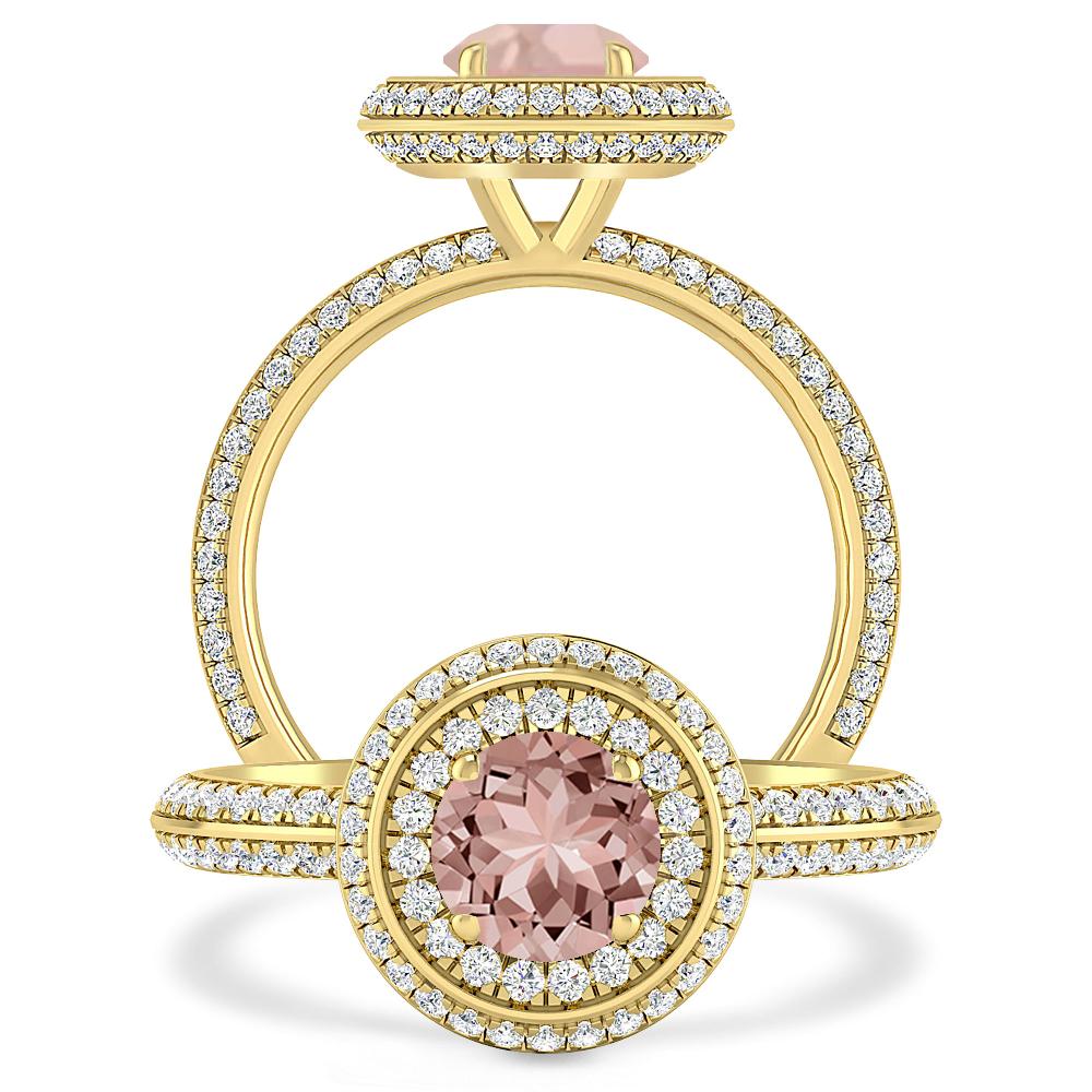 Yellow Gold - Morganite