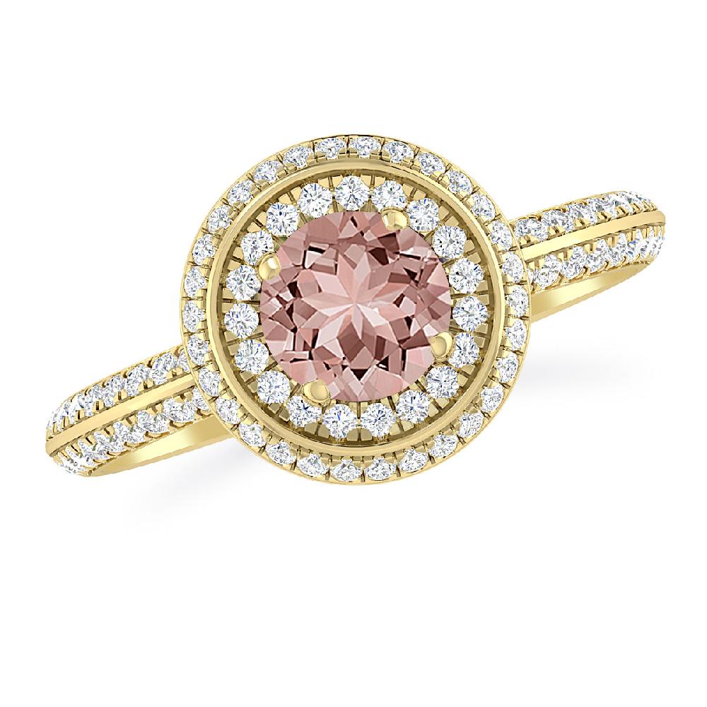 Yellow Gold - Morganite