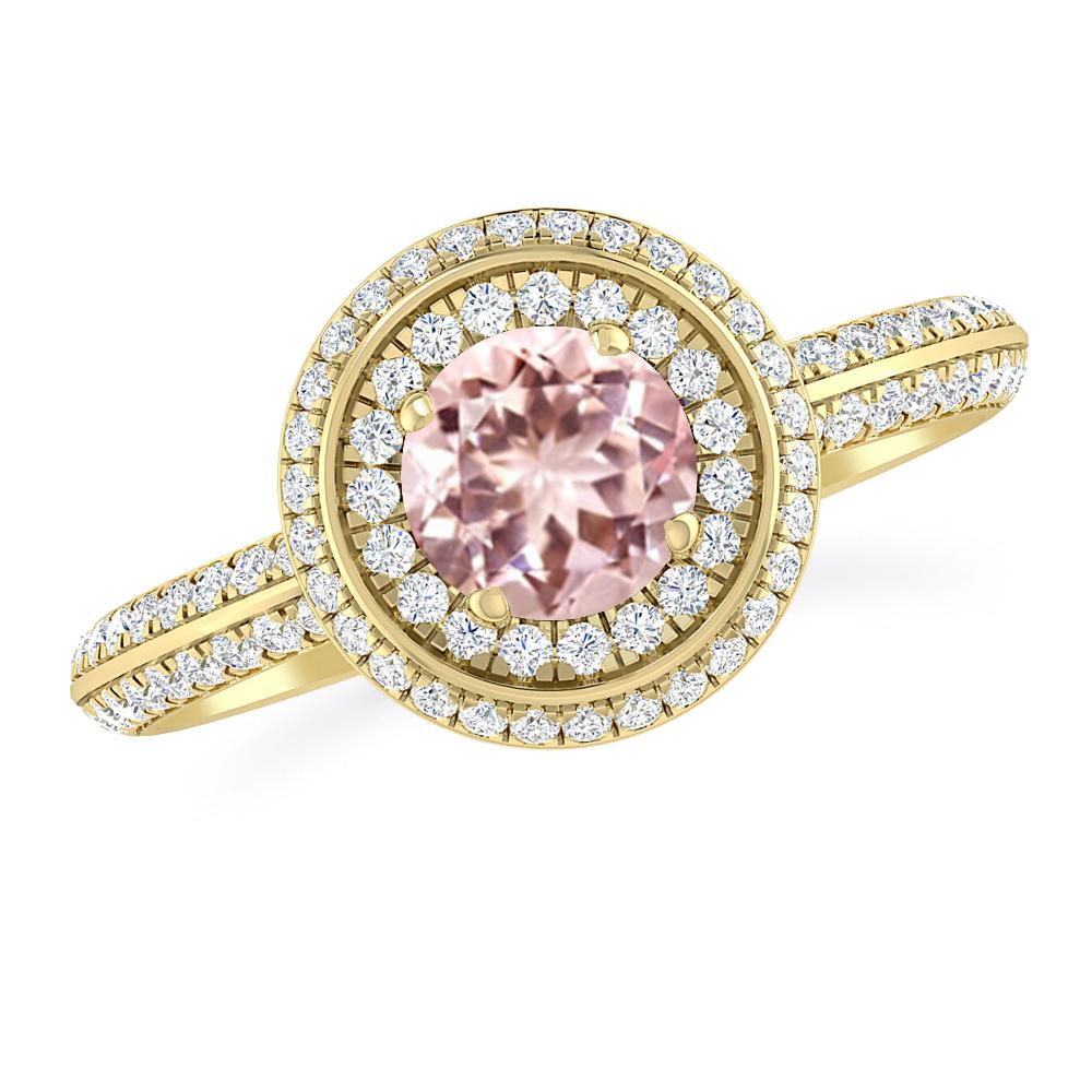 Yellow Gold - Morganite