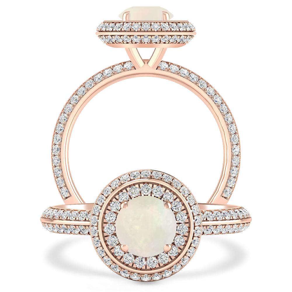 Rose Gold - Opal