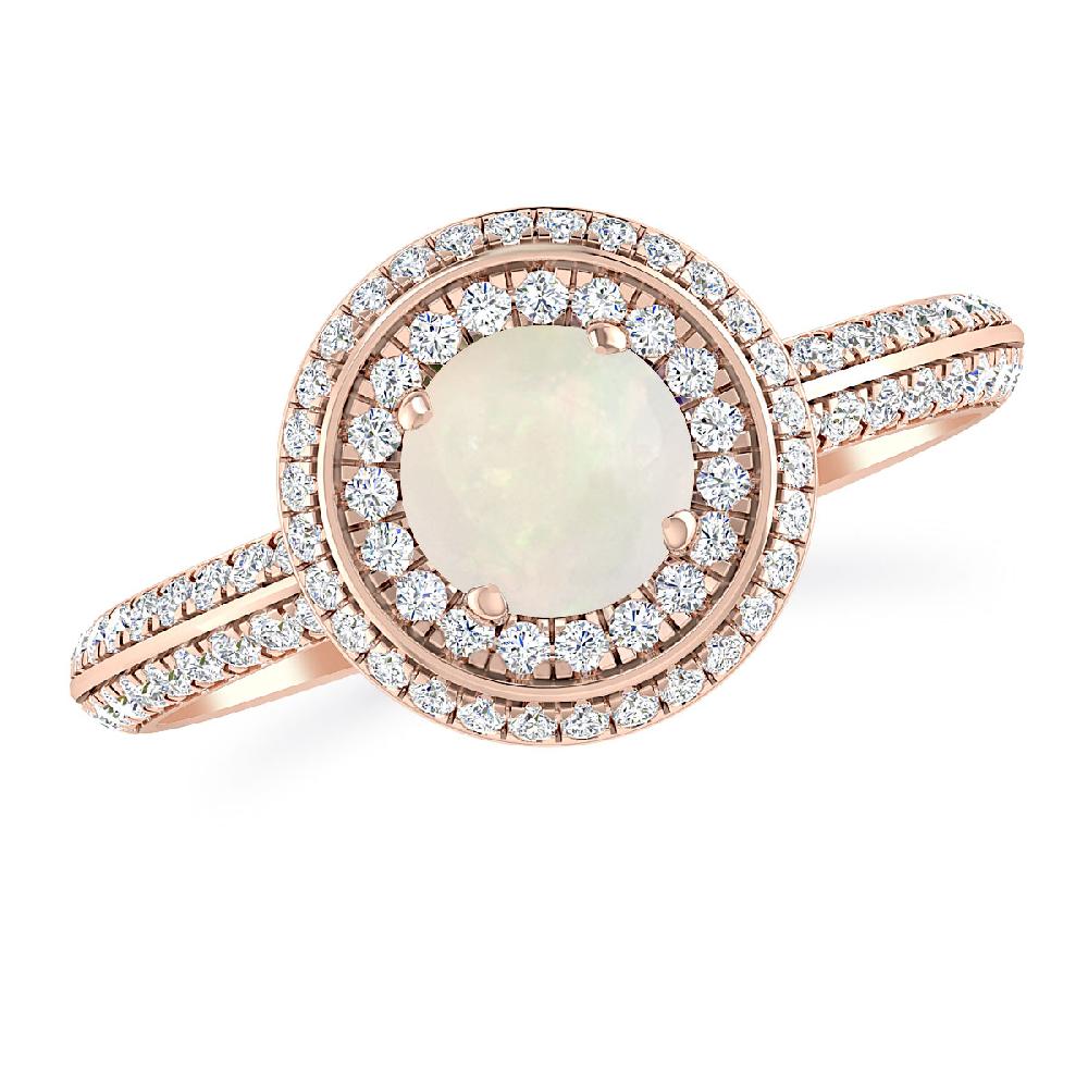 Rose Gold - Opal