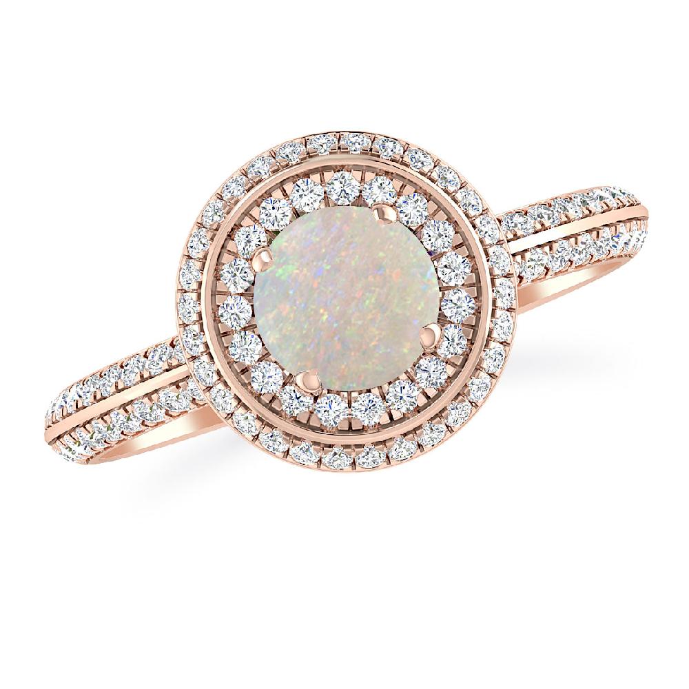 Rose Gold - Opal