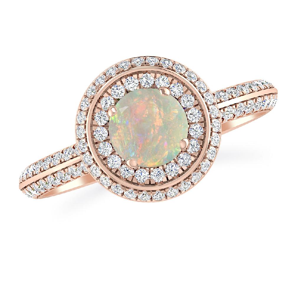 Rose Gold - Opal