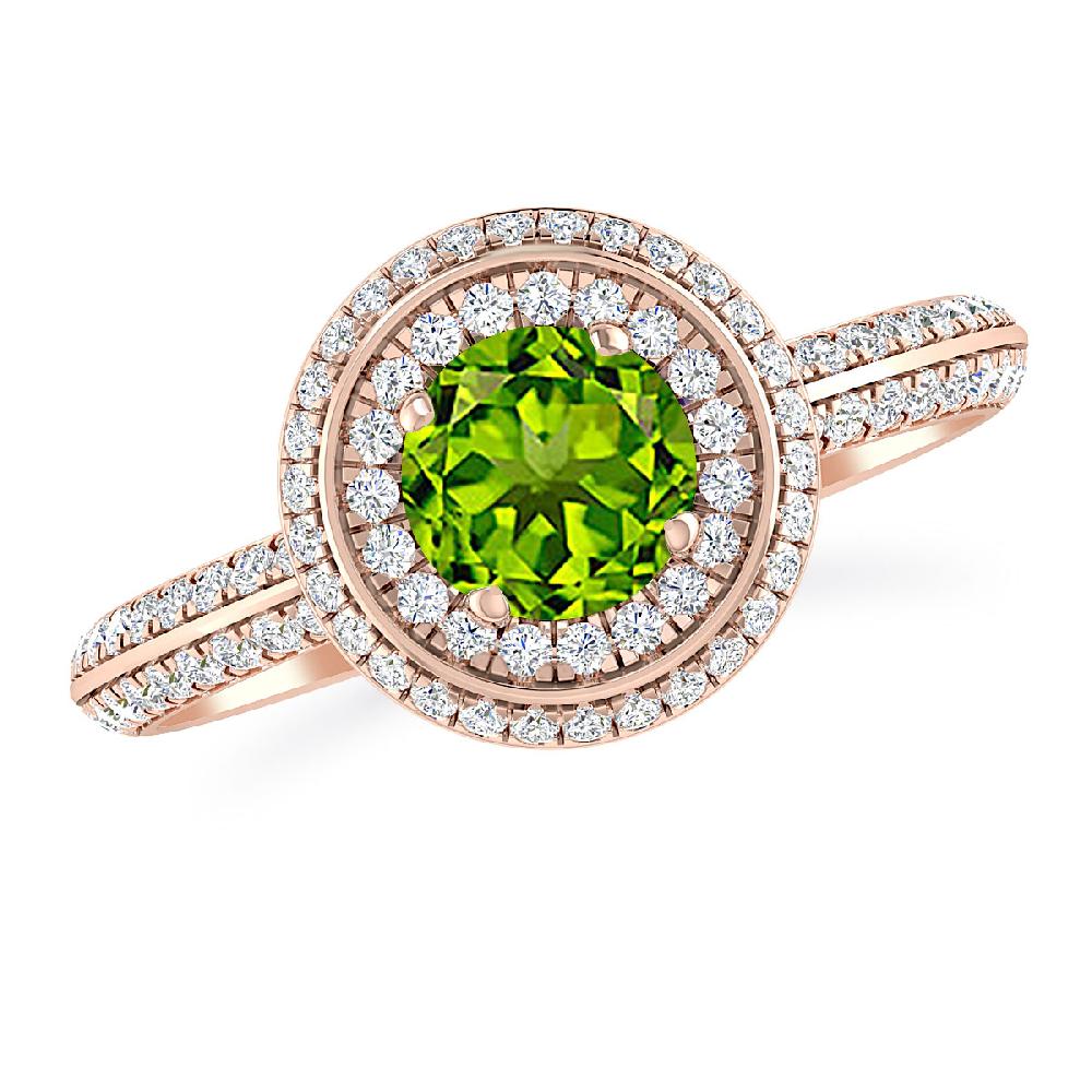 Rose Gold - Peridot