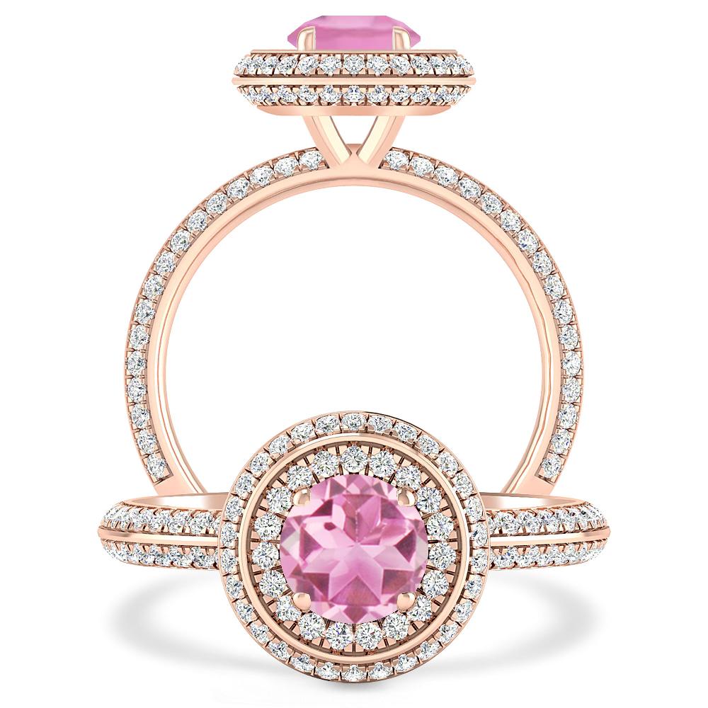 Rose Gold - Pink Tourmaline